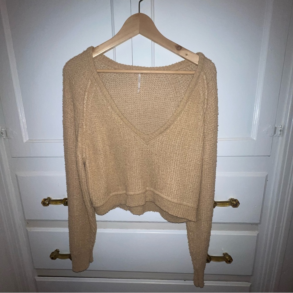 Free People v-neck sweater